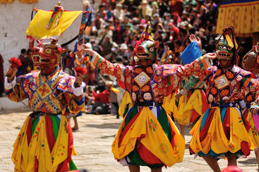 Paro Tschechu Festival Bhutan 2024 Vietactive
